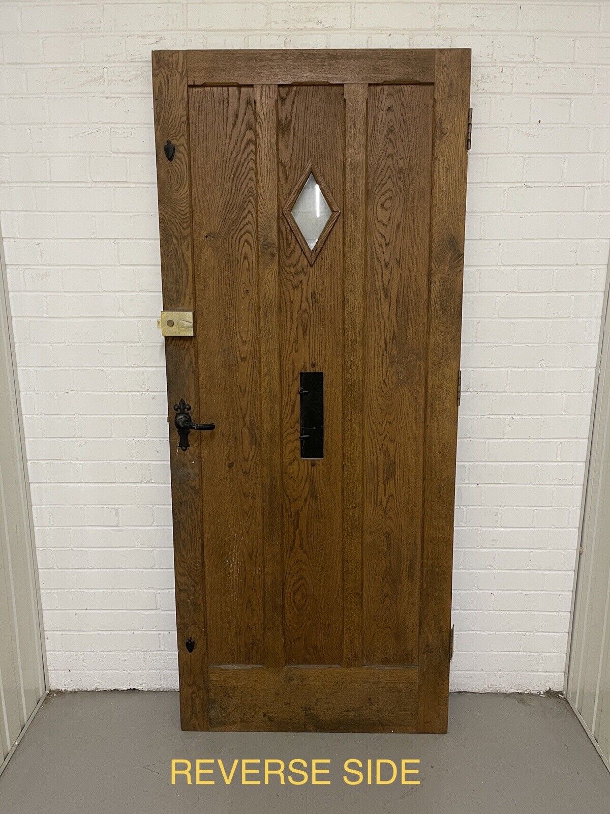 Reclaimed Old Oak Wooden Front Door 2010 or 2030mm x 805mm