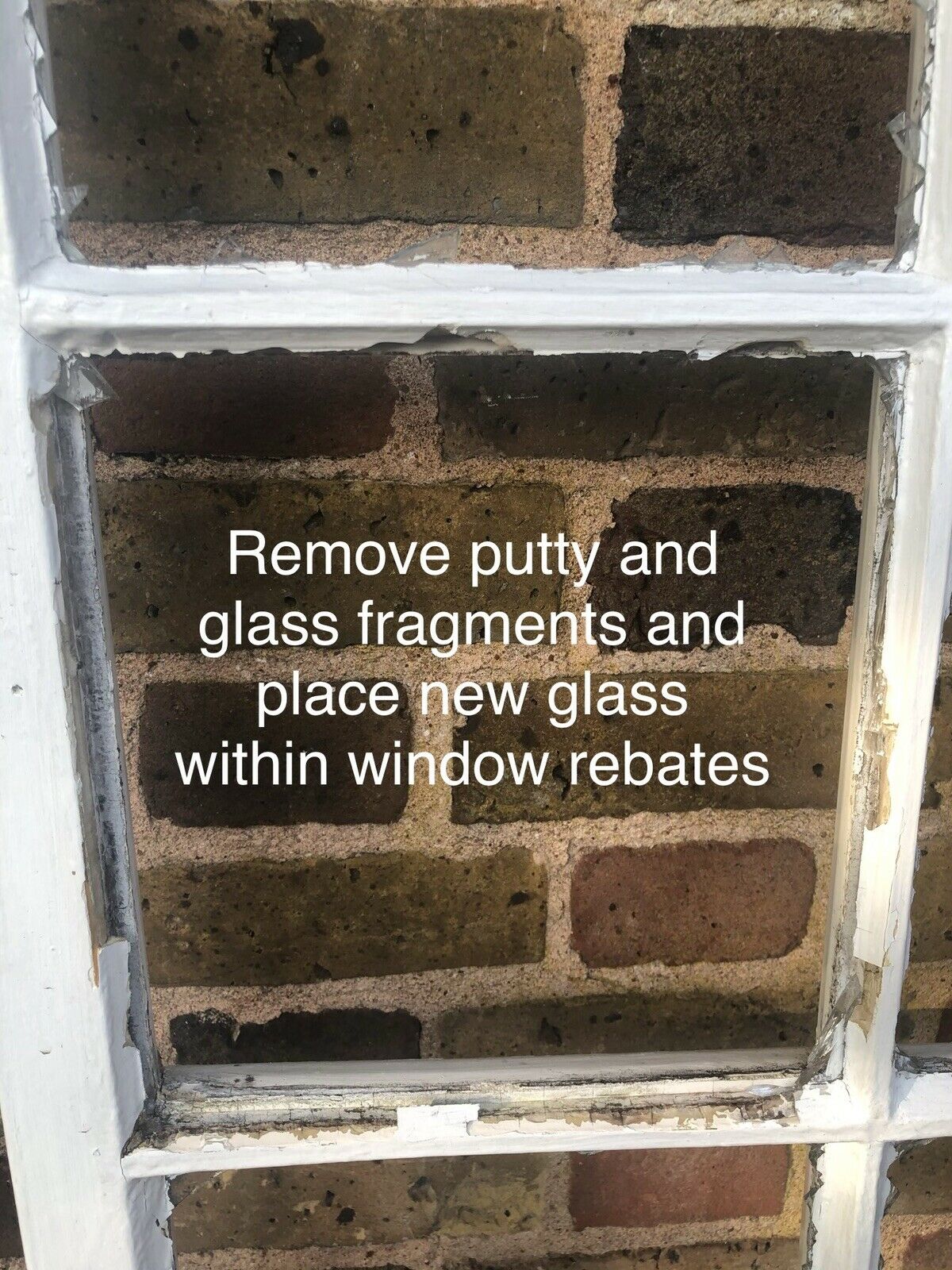 Modern Georgian 8 Panel Wooden Window NO GLASS Within Panels