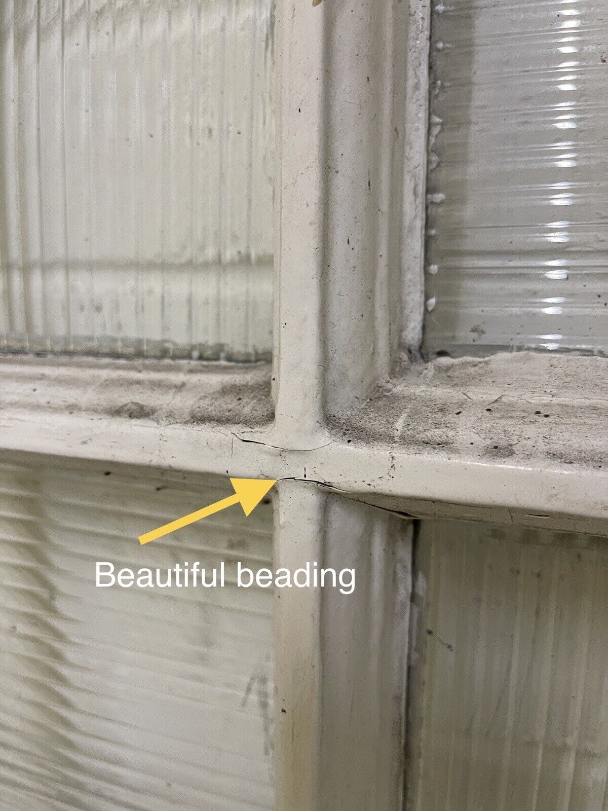 Reclaimed Leaded Light Panel Wooden Windows 1400 x 655mm