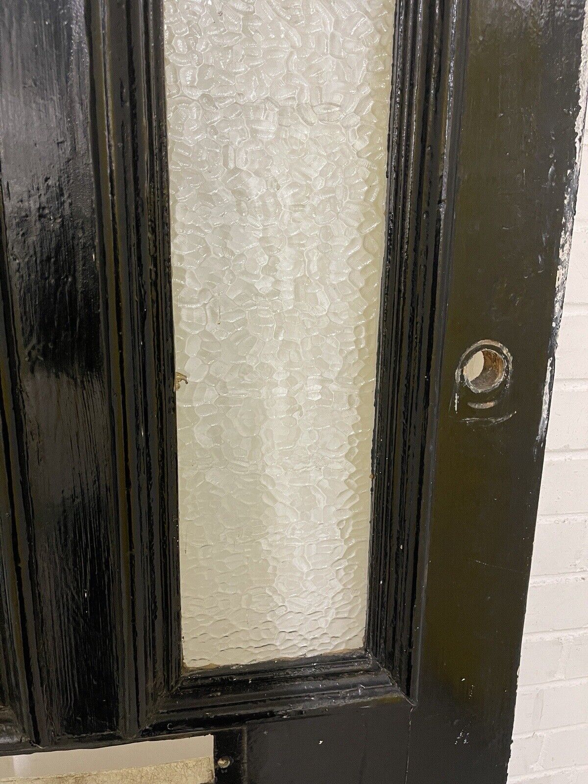 Reclaimed Victorian Edwardian Wooden Panel Front Door 1950 or 1945 x 760mm
