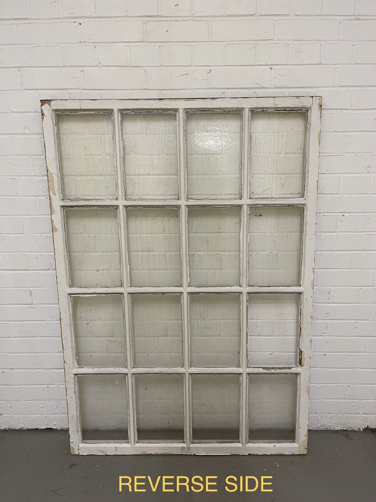Reclaimed Old Georgian 16 Panel Wooden Window 1420 x 1003mm