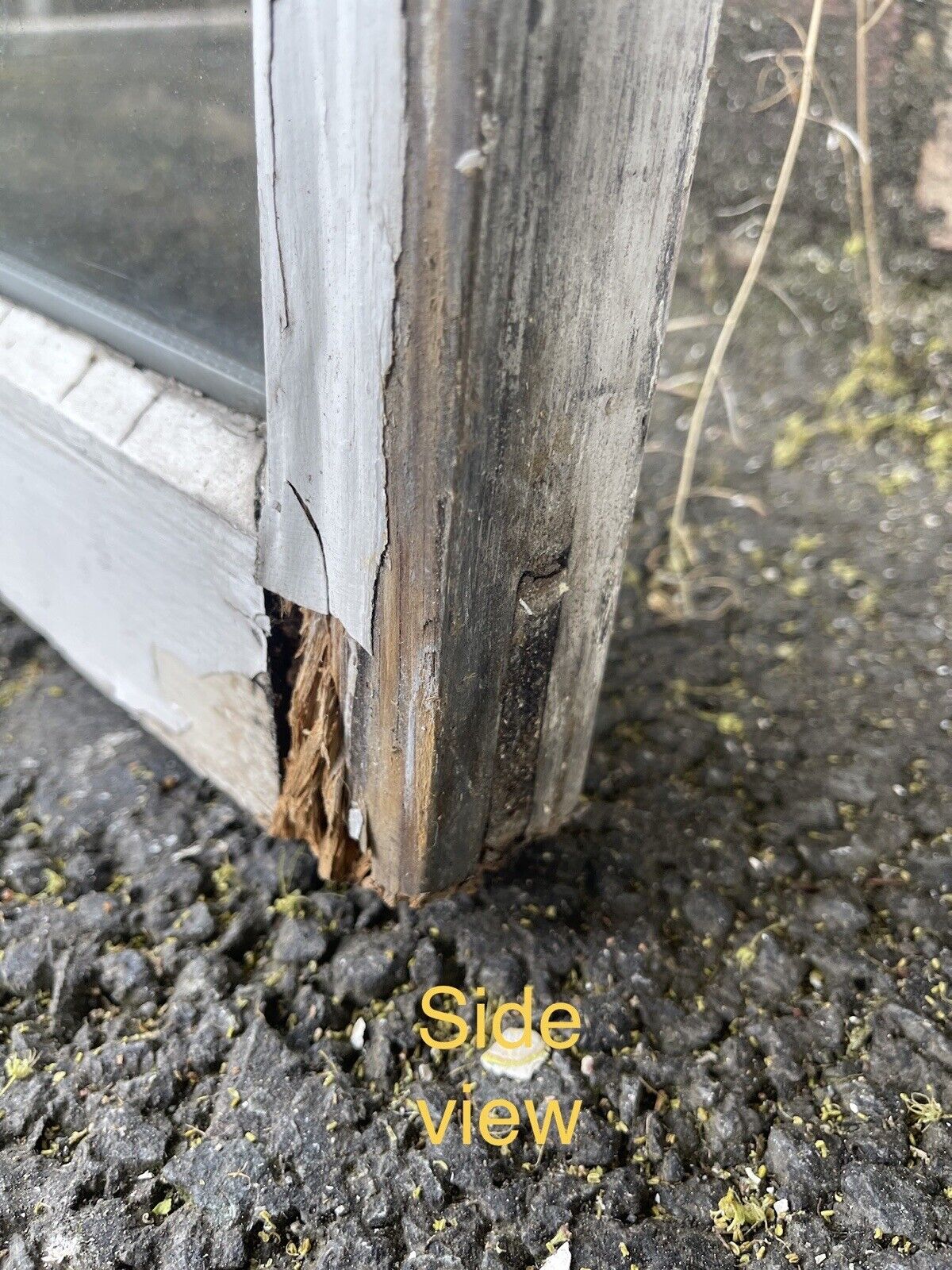 Large Reclaimed Double Glazed Georgian 6 Panel Wooden Window 1210 x 1530mm