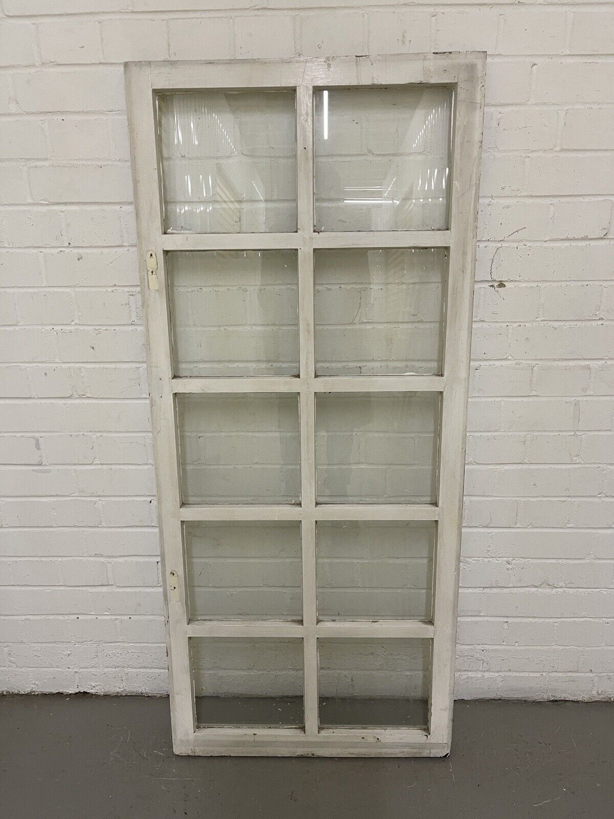 Modern Georgian 10 Panel Wooden Window 603 x 1380mm