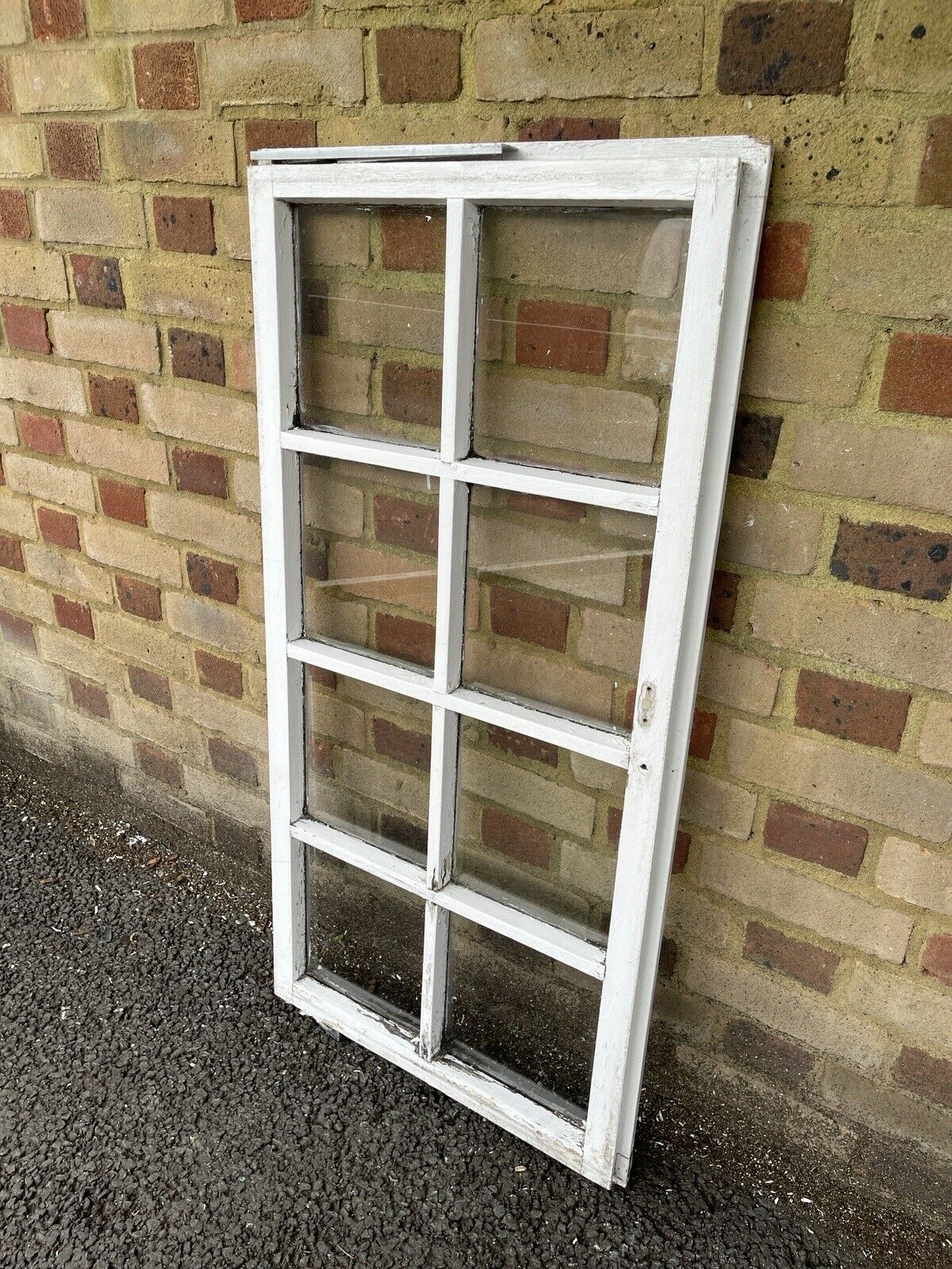 Modern Georgian 8 Panel Wooden Window 1110 x 555mm