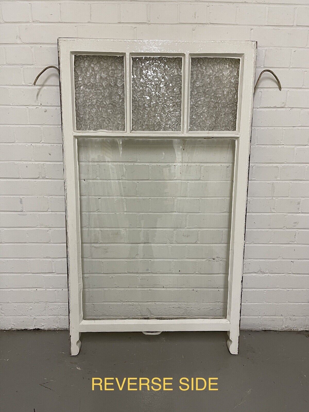 Reclaimed Old Georgian 4 Panel Wooden Window 760mm x 1320mm
