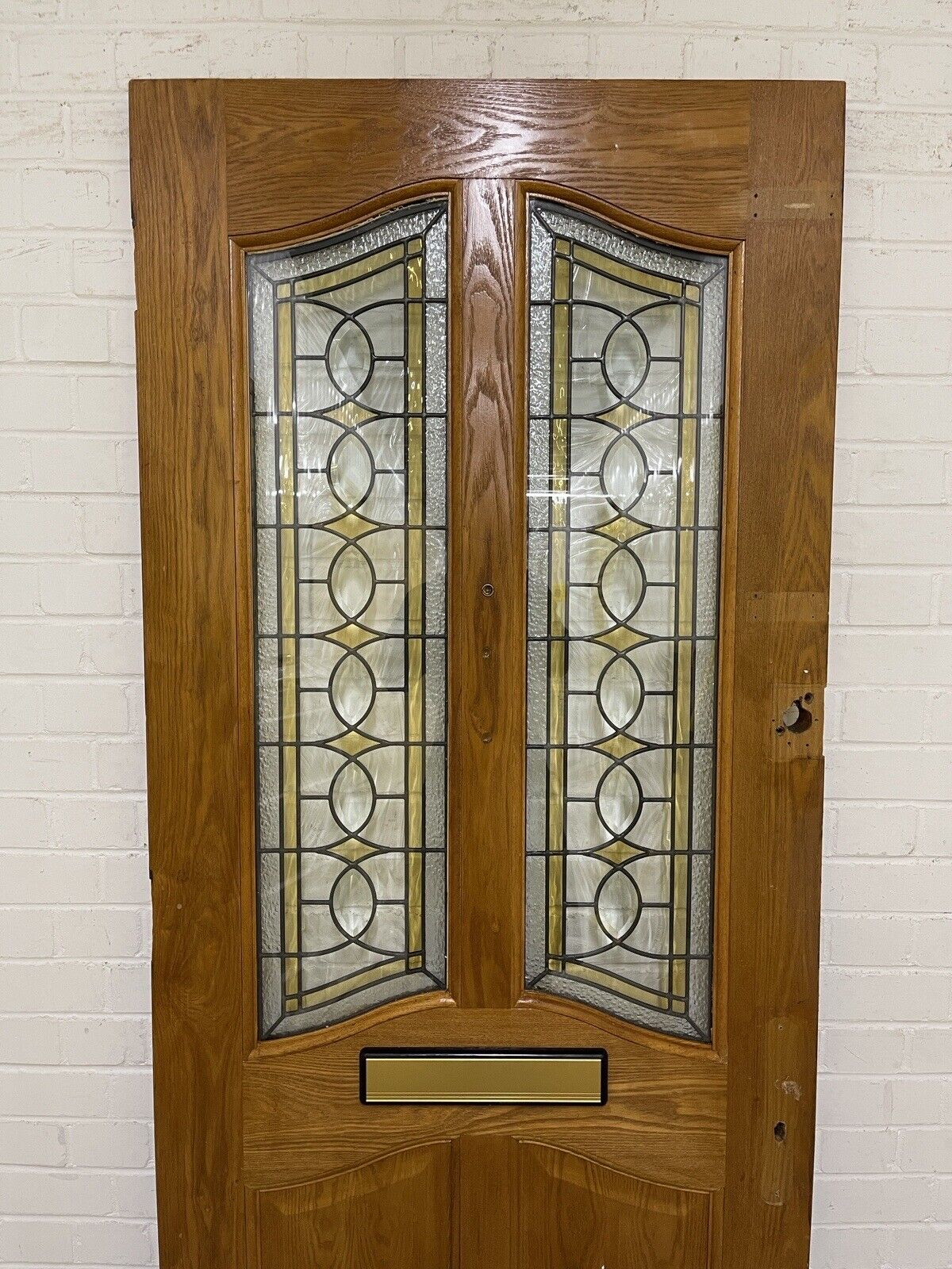 Reclaimed Style Edwardian Modern Stained Glass Front Door 2010 or 2005 x 814mm