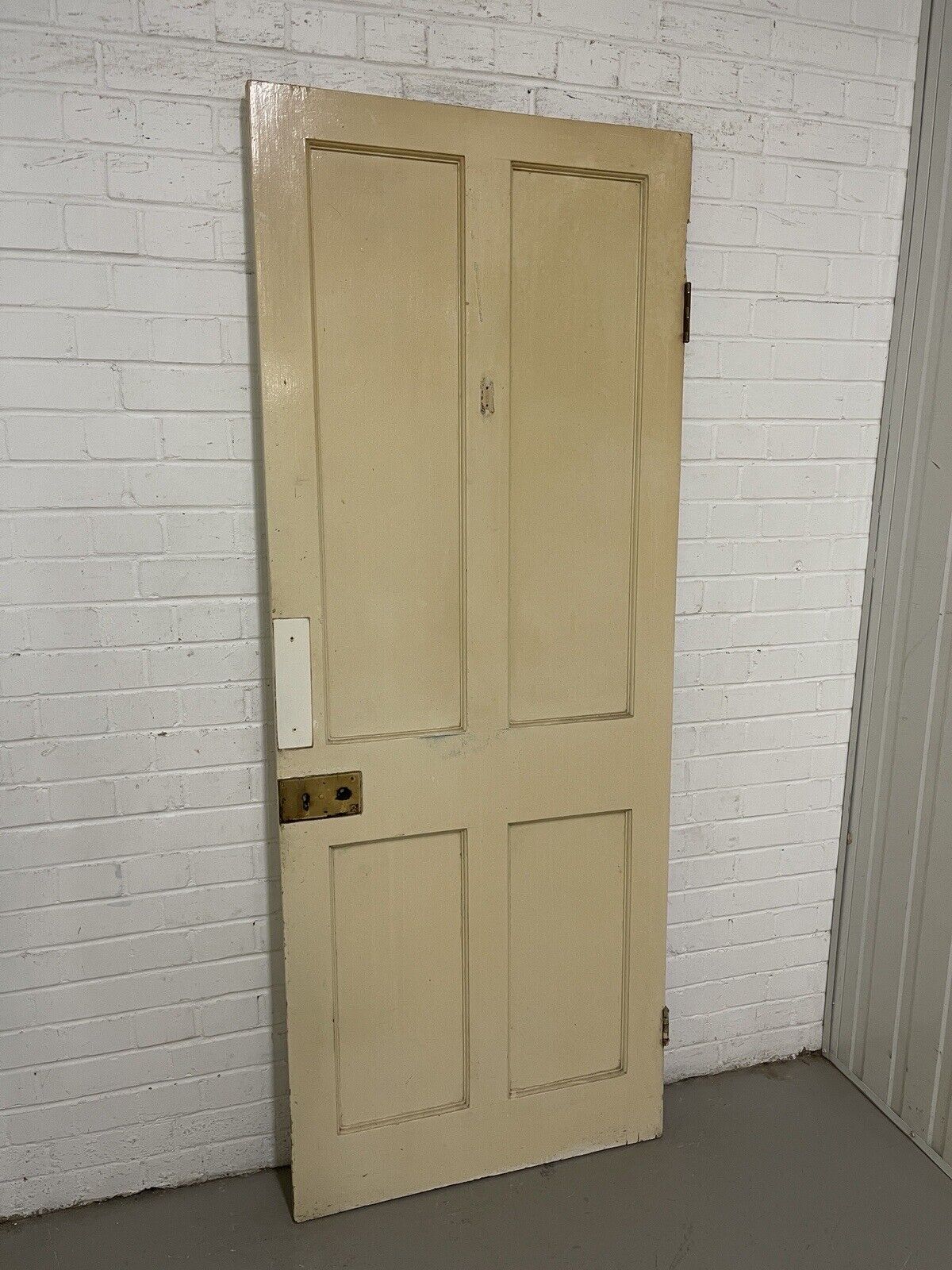 Reclaimed Victorian Pine Internal 4 panel Door 1940 or 1945 x 755 or 760mm