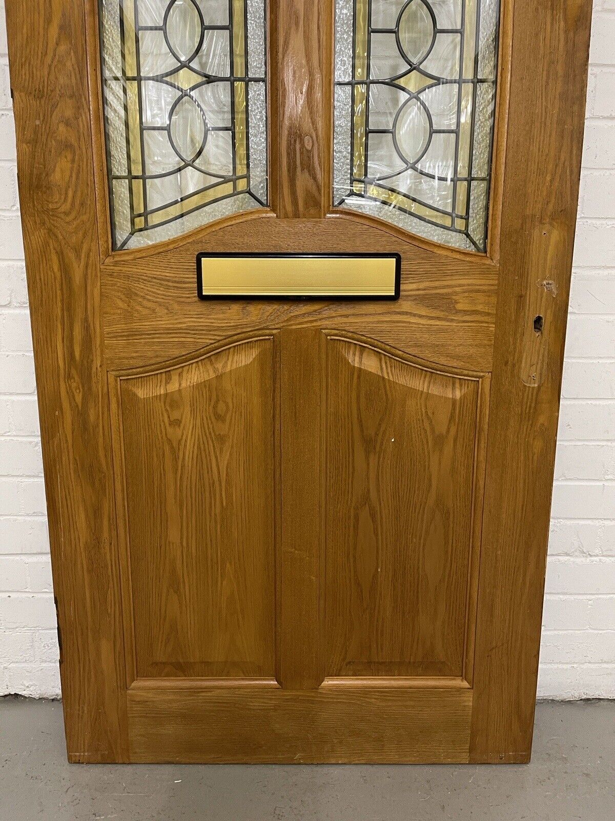 Reclaimed Style Edwardian Modern Stained Glass Front Door 2010 or 2005 x 814mm