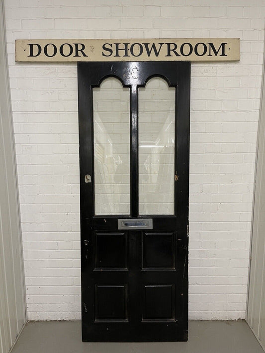 Reclaimed Victorian Edwardian Wooden Panel Front Door 2025 x 785mm OR 790mm