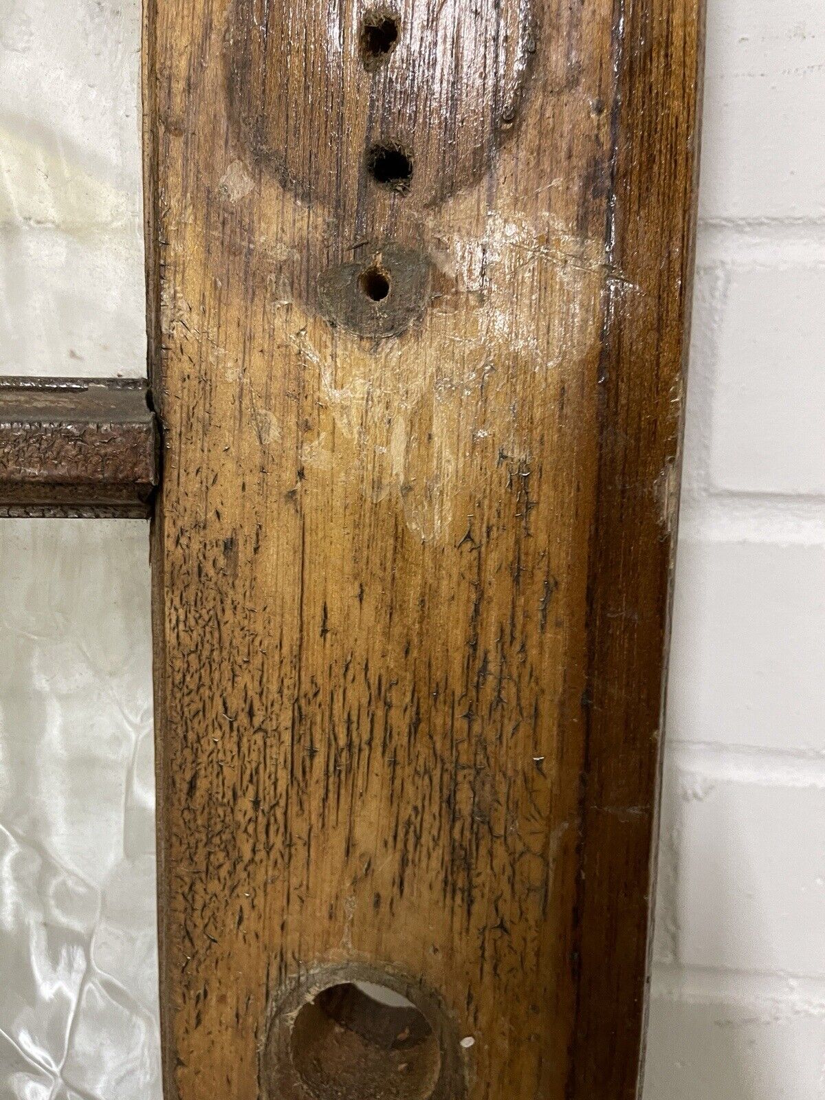 Reclaimed Bow Wooden Panel Front Door 1980 x 833mm