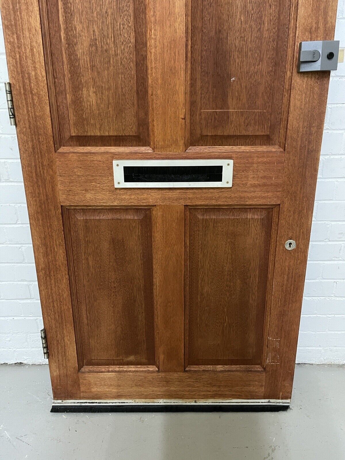 Reclaimed Carolina Old Toughened Glazed  Glass Wooden Door 1955 x 840mm