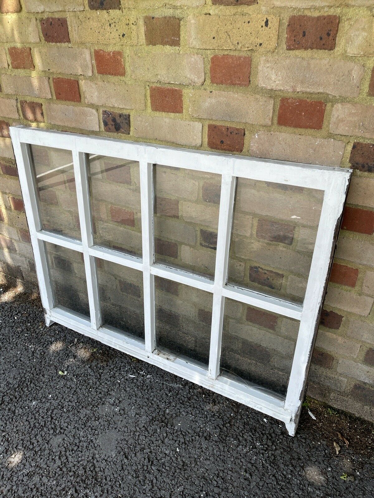 Modern Georgian 8 Panel Wooden Window 1080 x 830mm