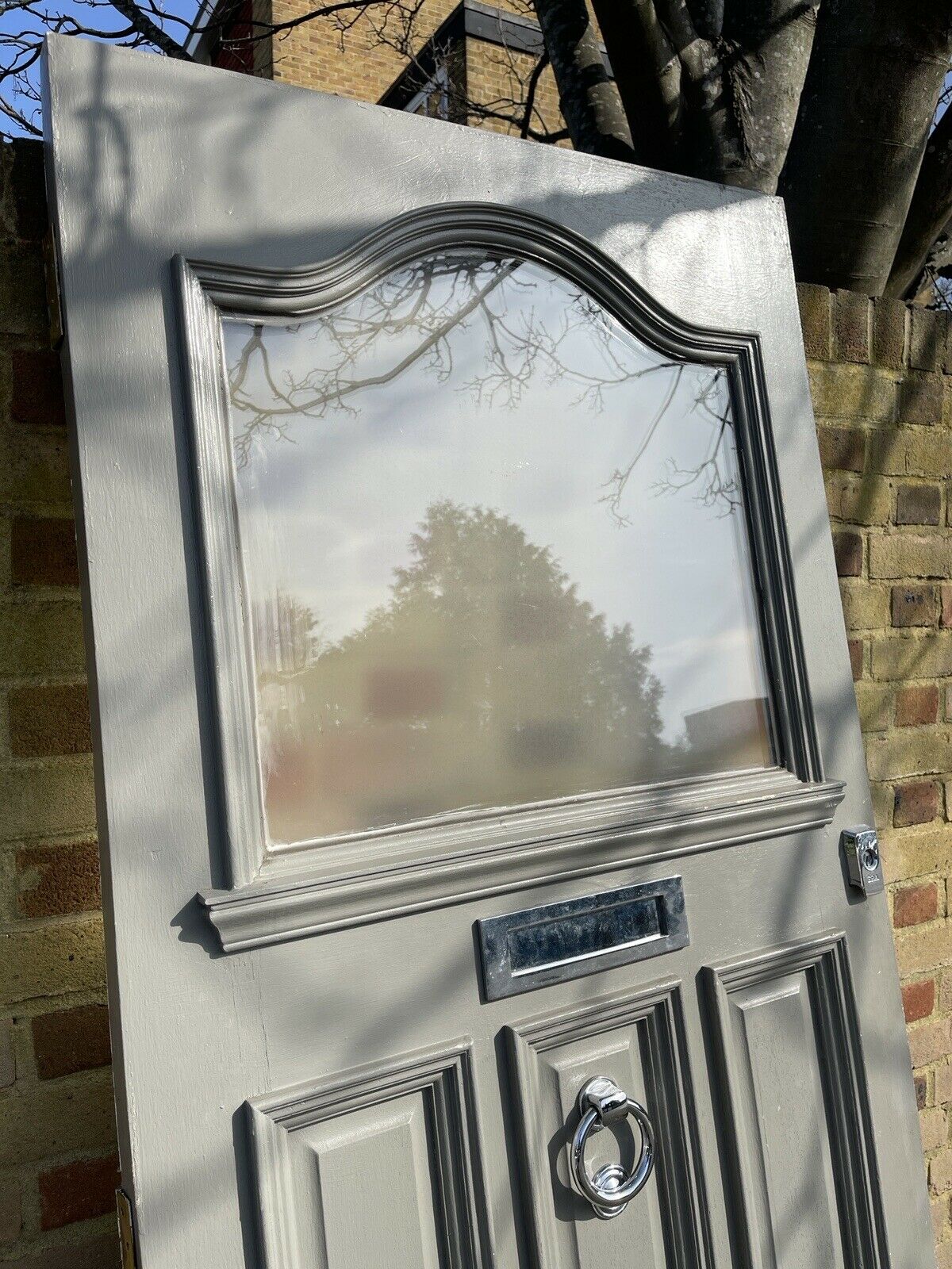 Reclaimed Victorian Edwardian Wooden External Front Door 2103 Or 2107 x 805mm