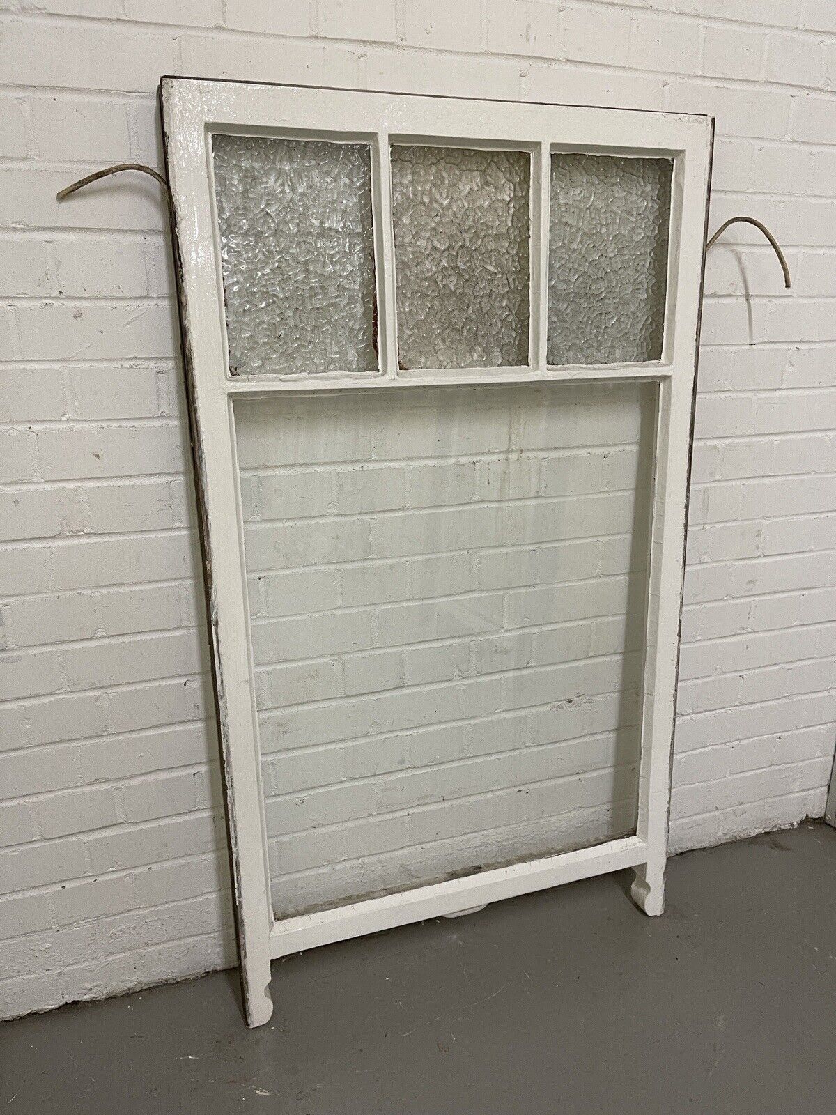Reclaimed Old Georgian 4 Panel Wooden Window 760mm x 1320mm