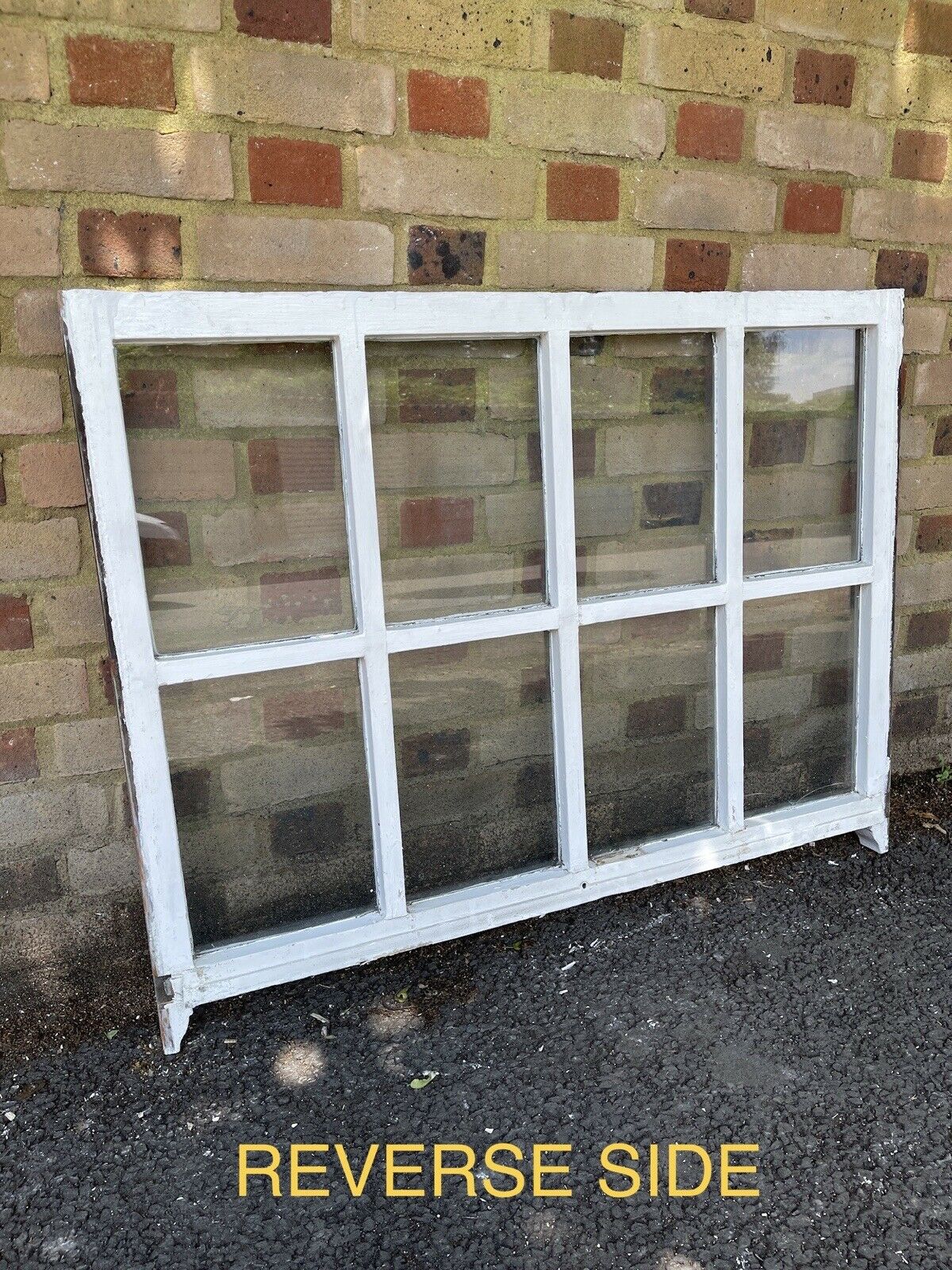 Modern Georgian 8 Panel Wooden Window 1080 x 830mm