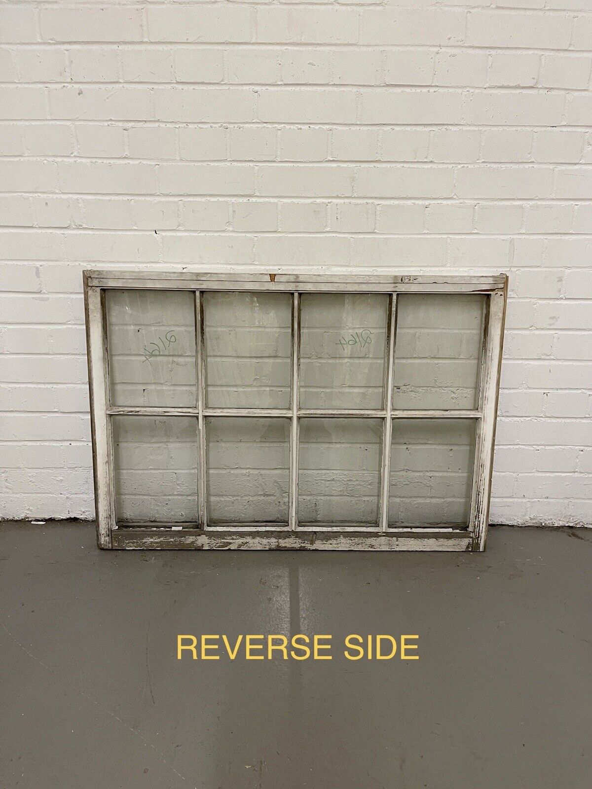 Pair of Modern Georgian 8 Panel Wooden Top Bottom Window 985 x 675 985 x 685