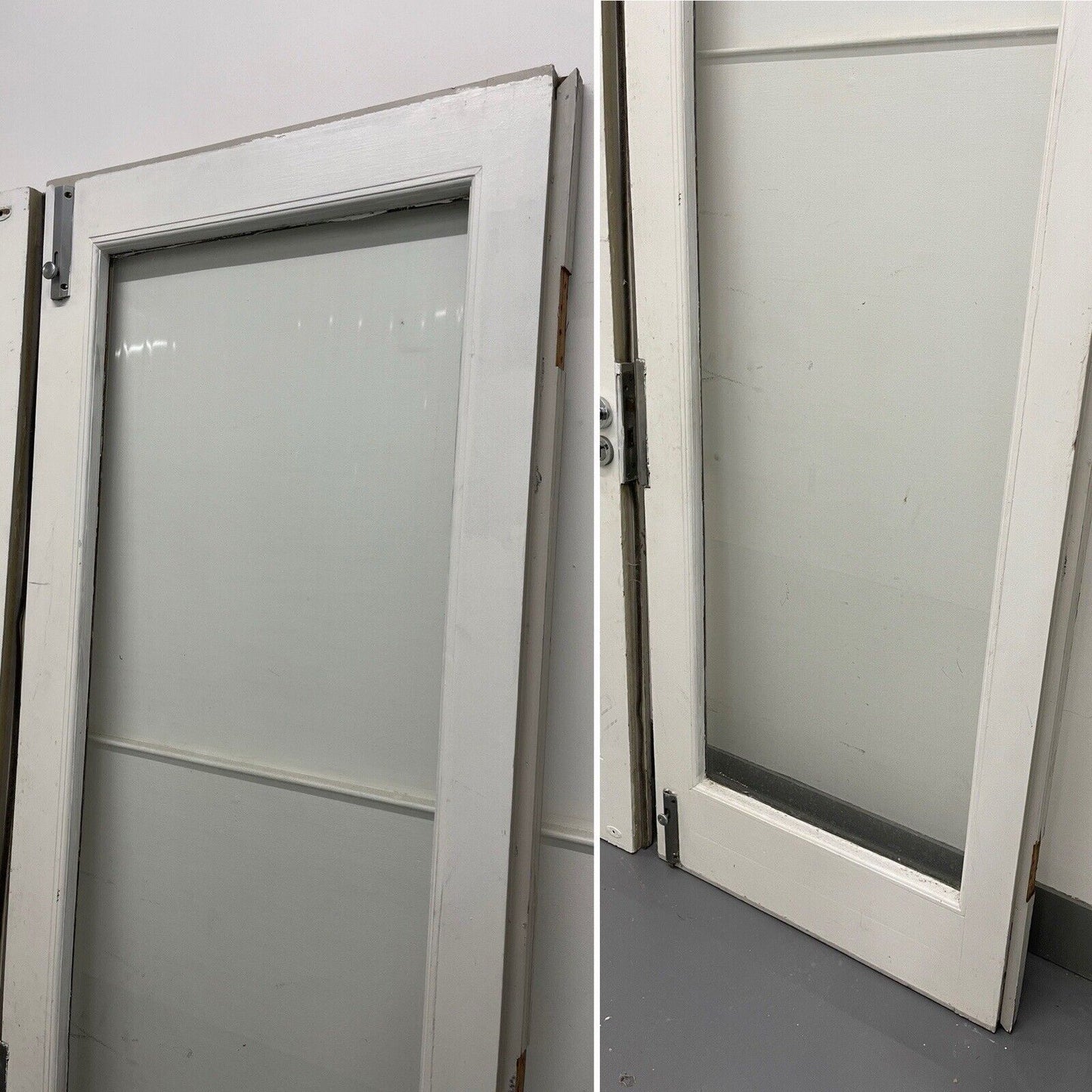 Solid Wood Double Glazed Bifold Sliding External Doors NO FRAME 2175 x 2883mm
