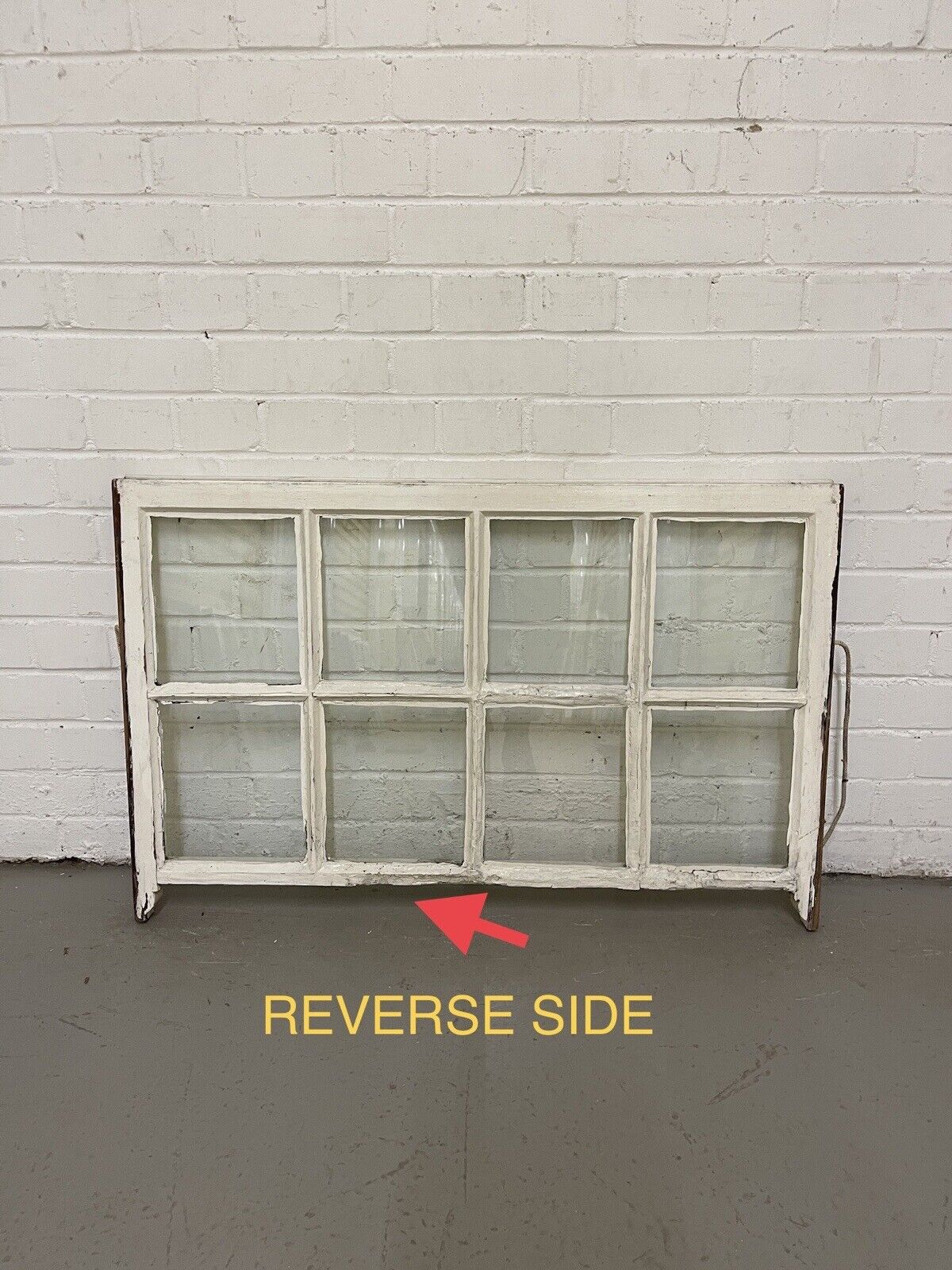 Reclaimed Georgian 8 Panel Wooden Panel Sash Window 940x600