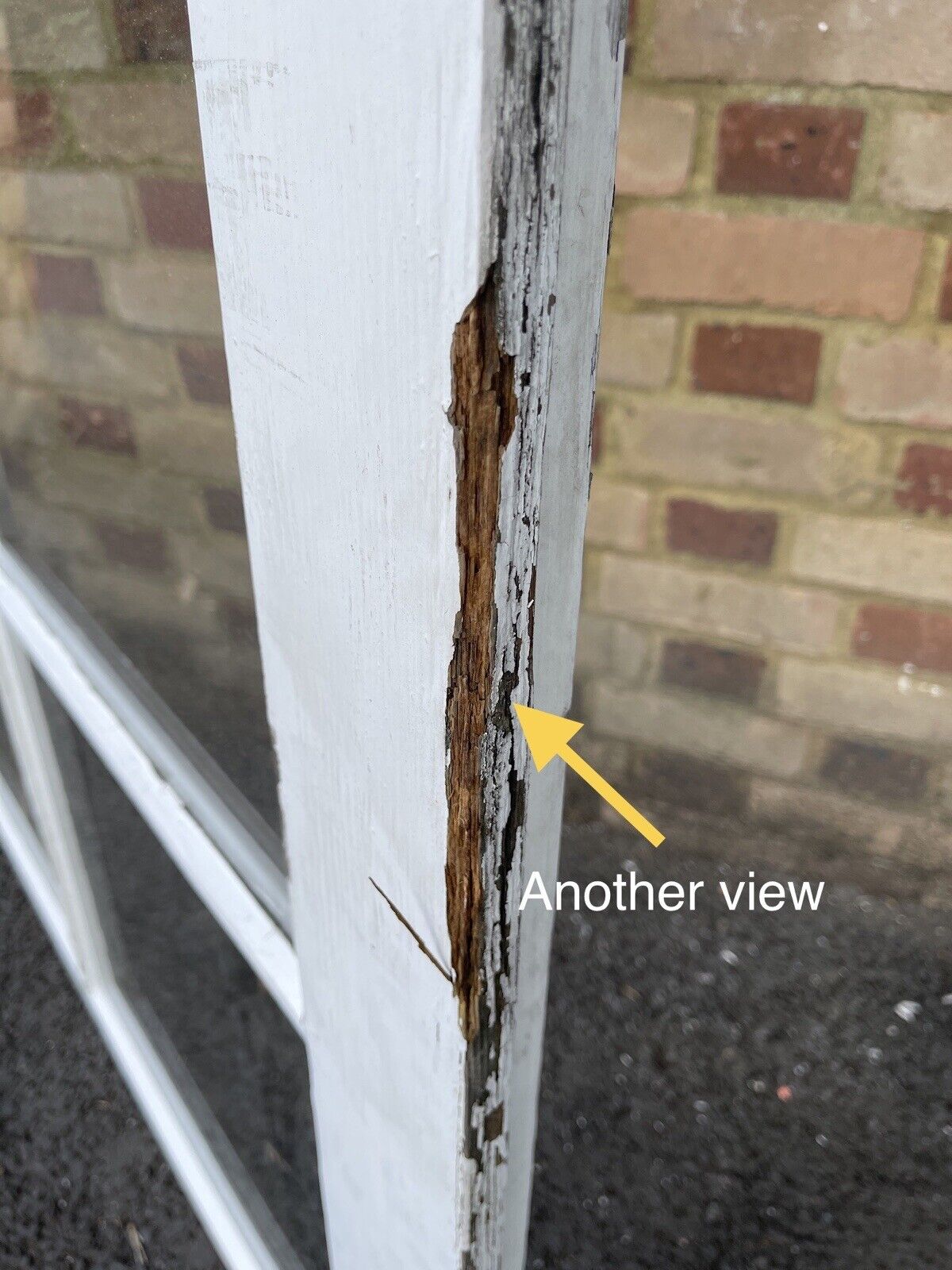 Reclaimed Old Georgian 6 Panel Wooden Window 1112mm or 1097mm x 1471mm