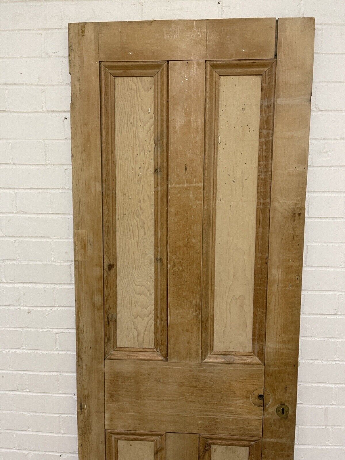 Original Vintage Reclaimed Victorian Pine Internal 4 panel Door 1930 x 685mm