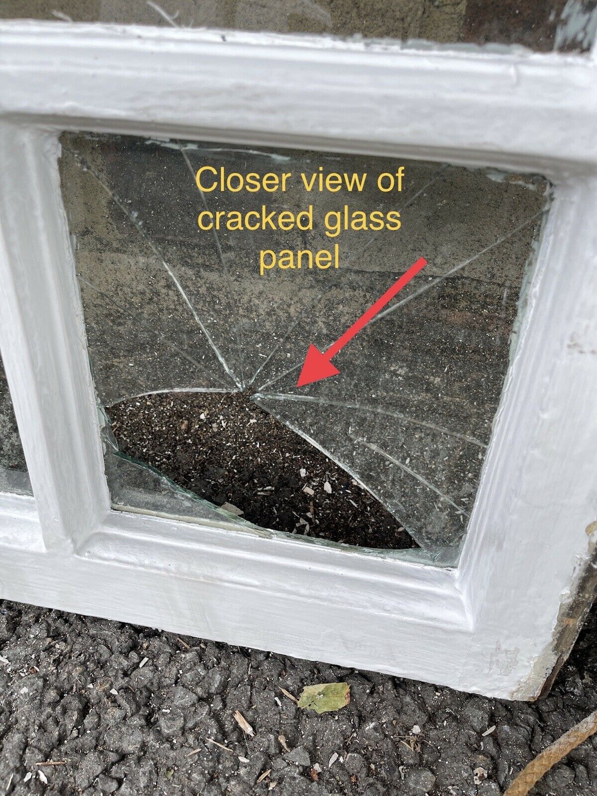 Reclaimed Old Georgian 5 Panel Wooden Sash Window 700 x 690mm