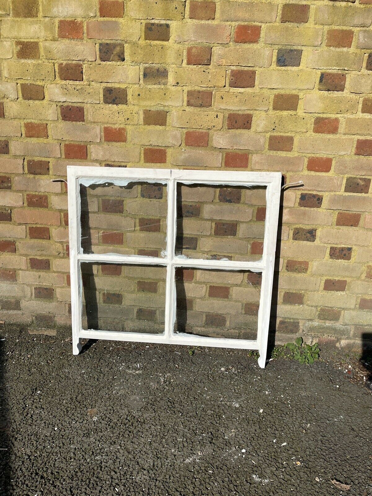 Reclaimed Old Georgian 4 Panel Wooden Window