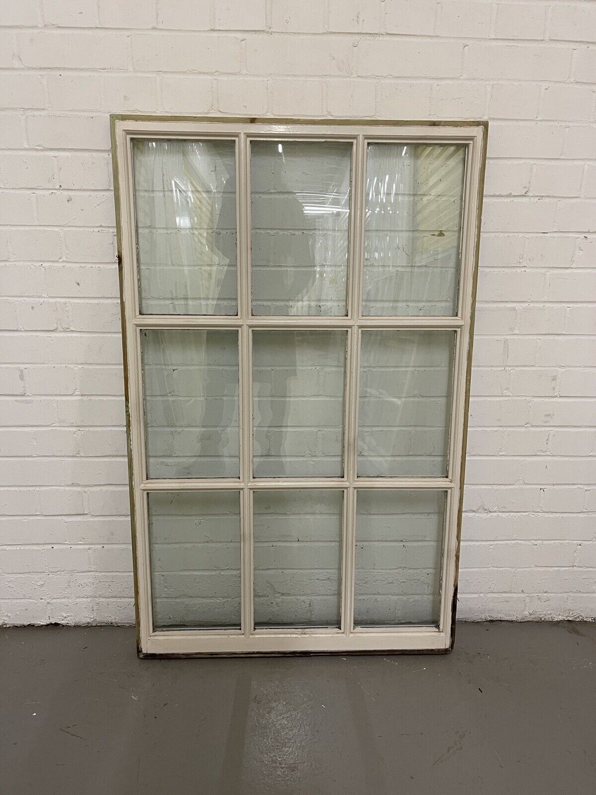 Modern Double Glazed Georgian 9 Panel Wooden Window 770 x 1217mm