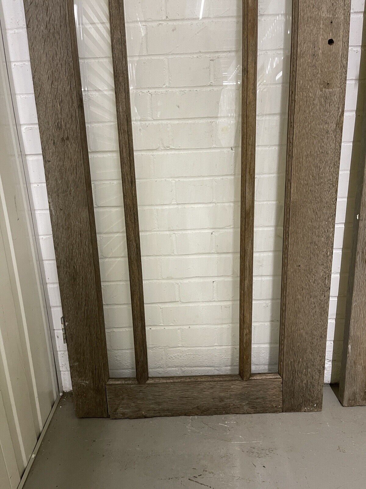 Pair Of Reclaimed Edwardian Wooden Panel External Doors 1870 x 743 1915 x 765mm
