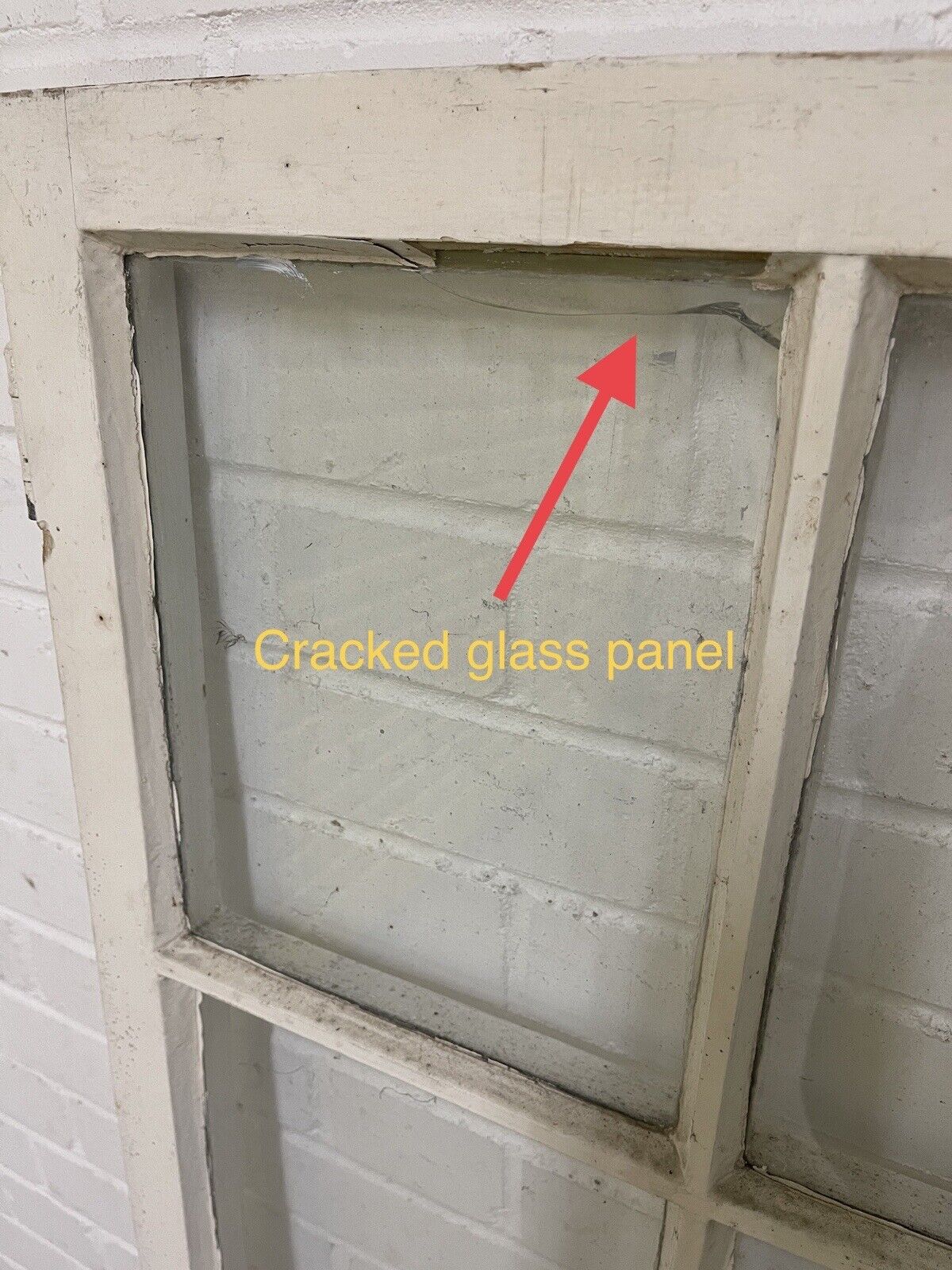 Modern Georgian 8 Panel Wooden Window 565 x 1290mm