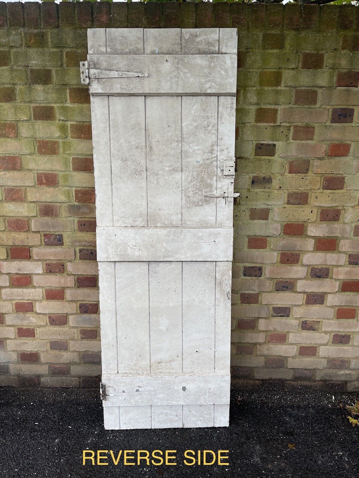 Reclaimed Wooden Old Cottage Ledge and Brace door 1915 x 645mm