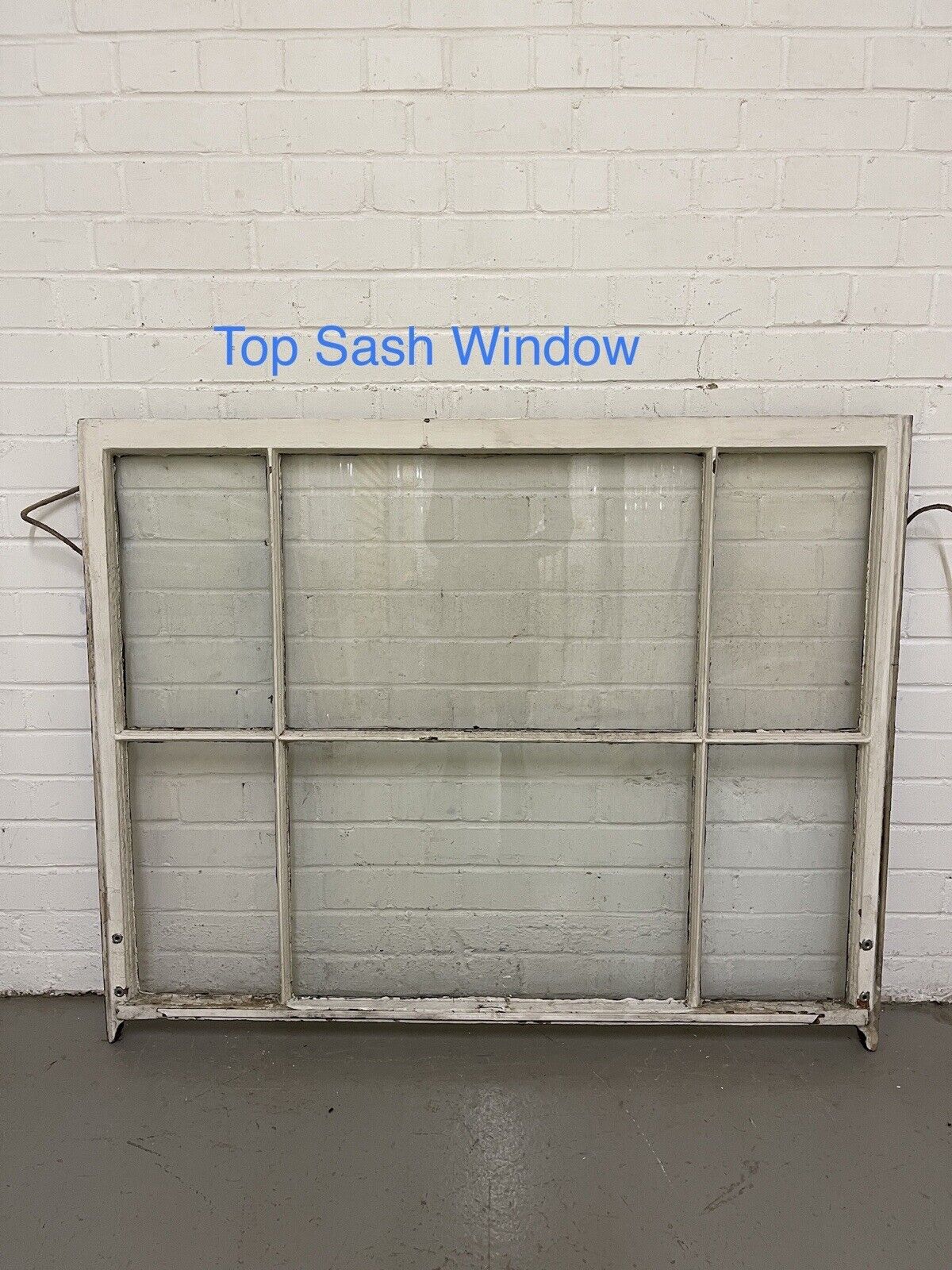 Pair Of Reclaimed Old Edwardian Sash Panel Wooden Window 955 x 1190 930 x 1190mm