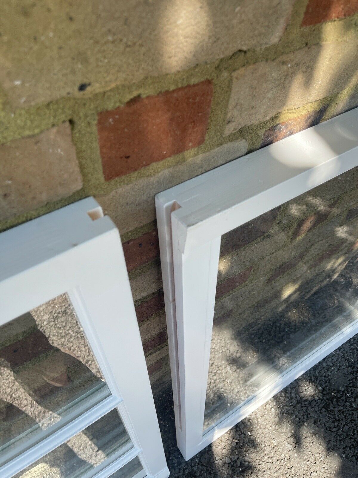 Modern Georgian Bar Double Glazed Matching Wooden Sash Windows Top and Bottom