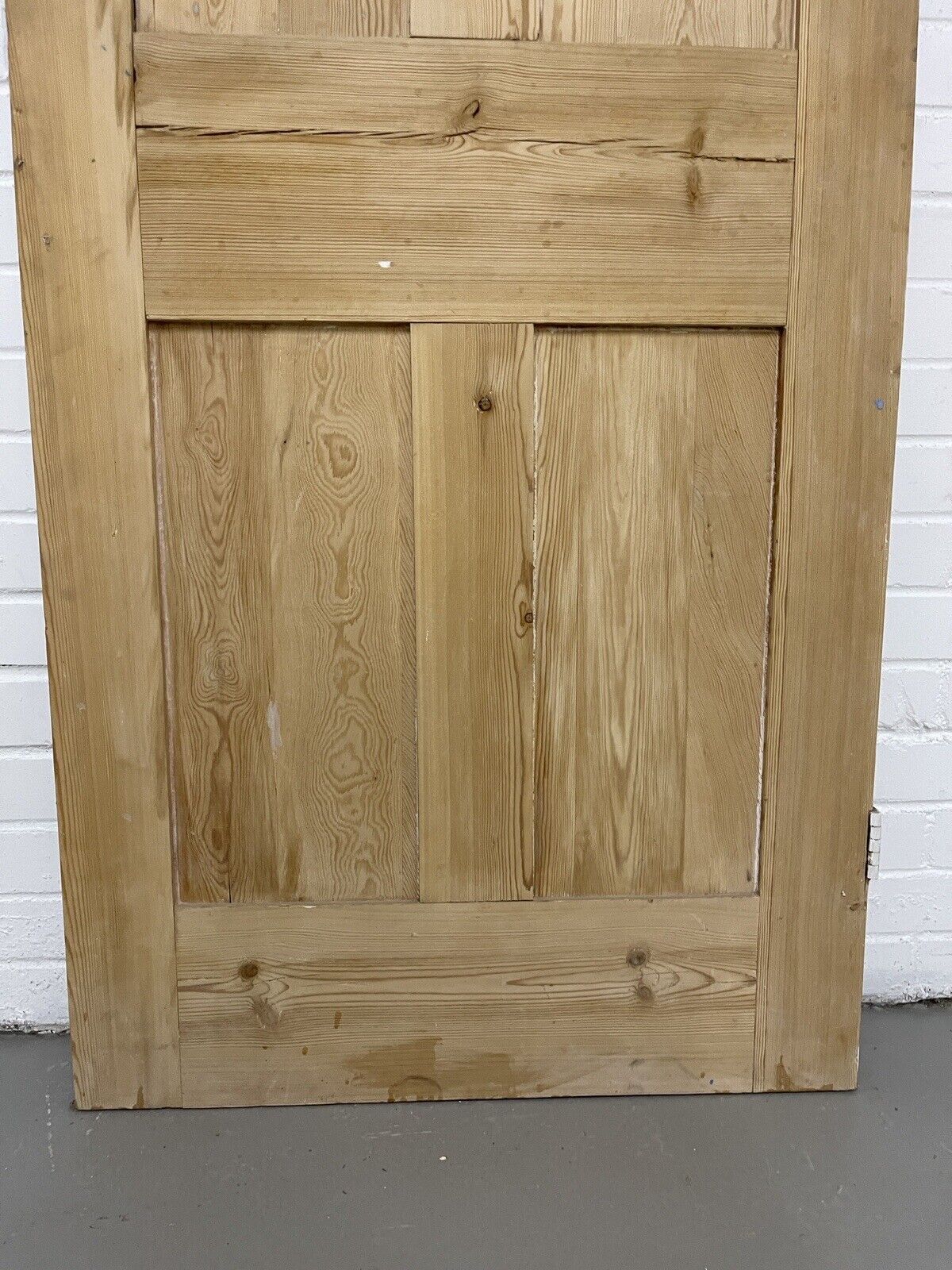 Original Vintage Reclaimed Victorian Pine Internal 4 panel Door 1960 x 753mm