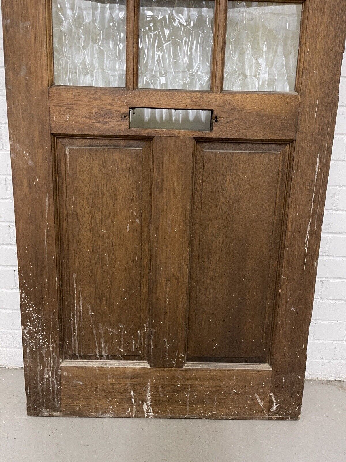Reclaimed Bow Wooden Panel Front Door 1980 x 833mm