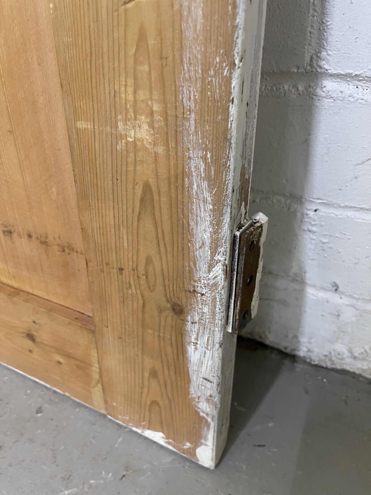 Reclaimed Pine Victorian Alcove Cupboard Doors Inter-locking 1020 x 660mm