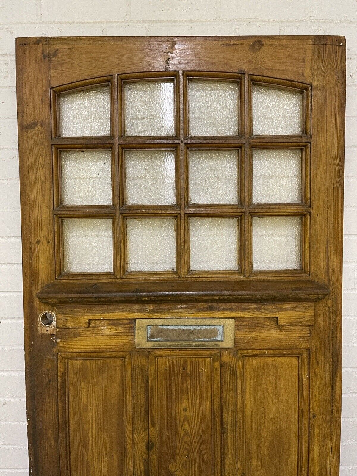 Reclaimed Old Victorian Georgian Edwardian Wooden Front Door 2020mm x 810mm
