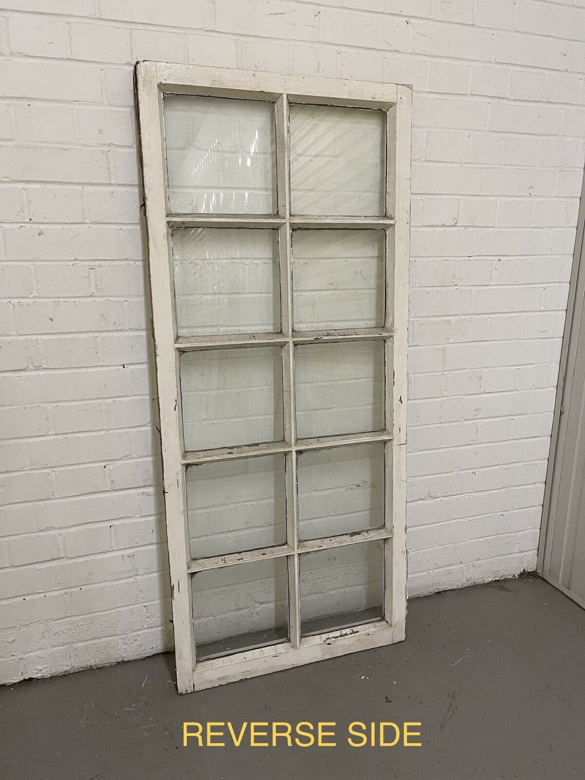 Modern Georgian 10 Panel Wooden Window 605 x 1385mm