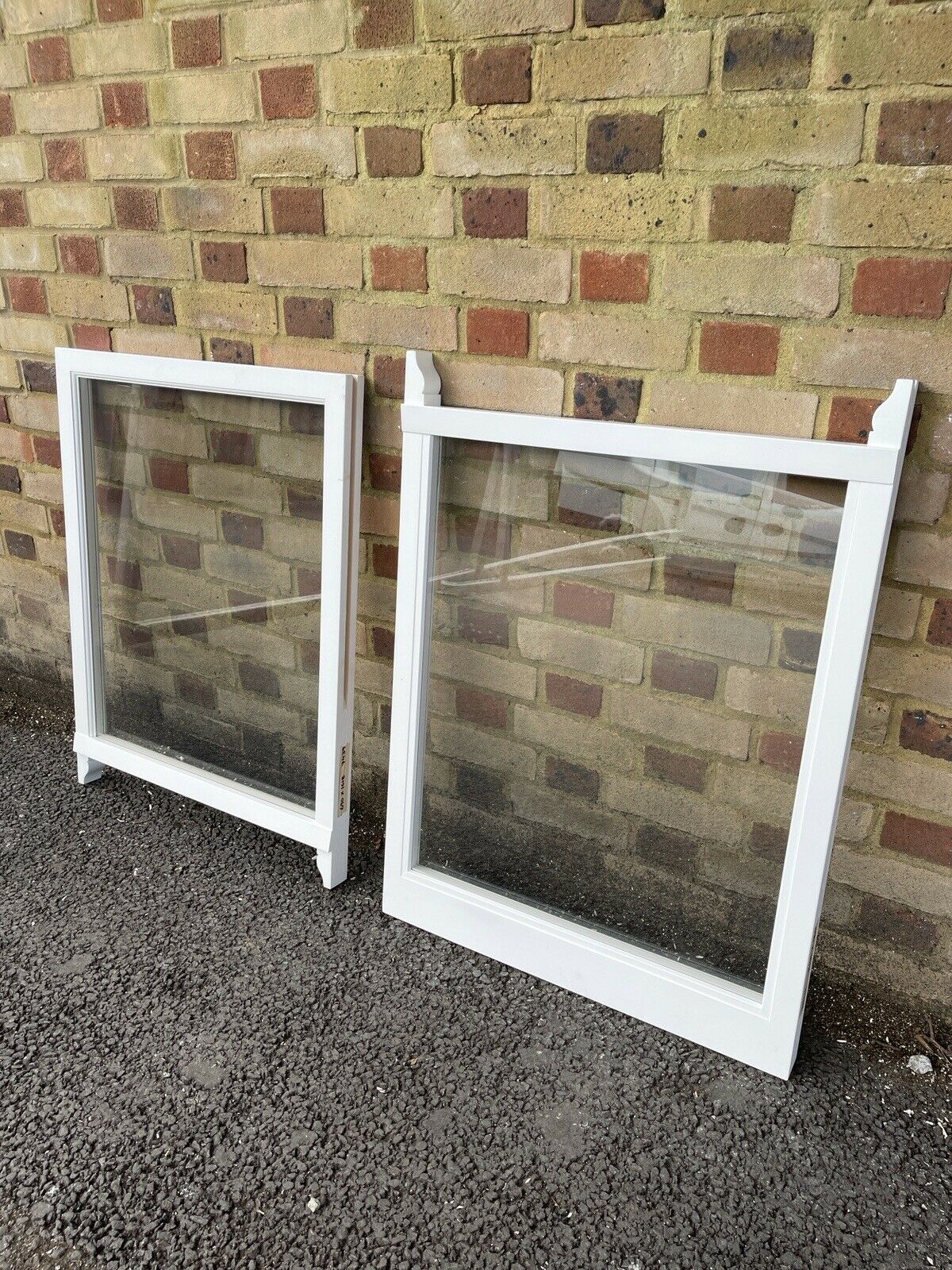 Modern Double Glazed Matching Wooden Sash Windows Top and Bottom