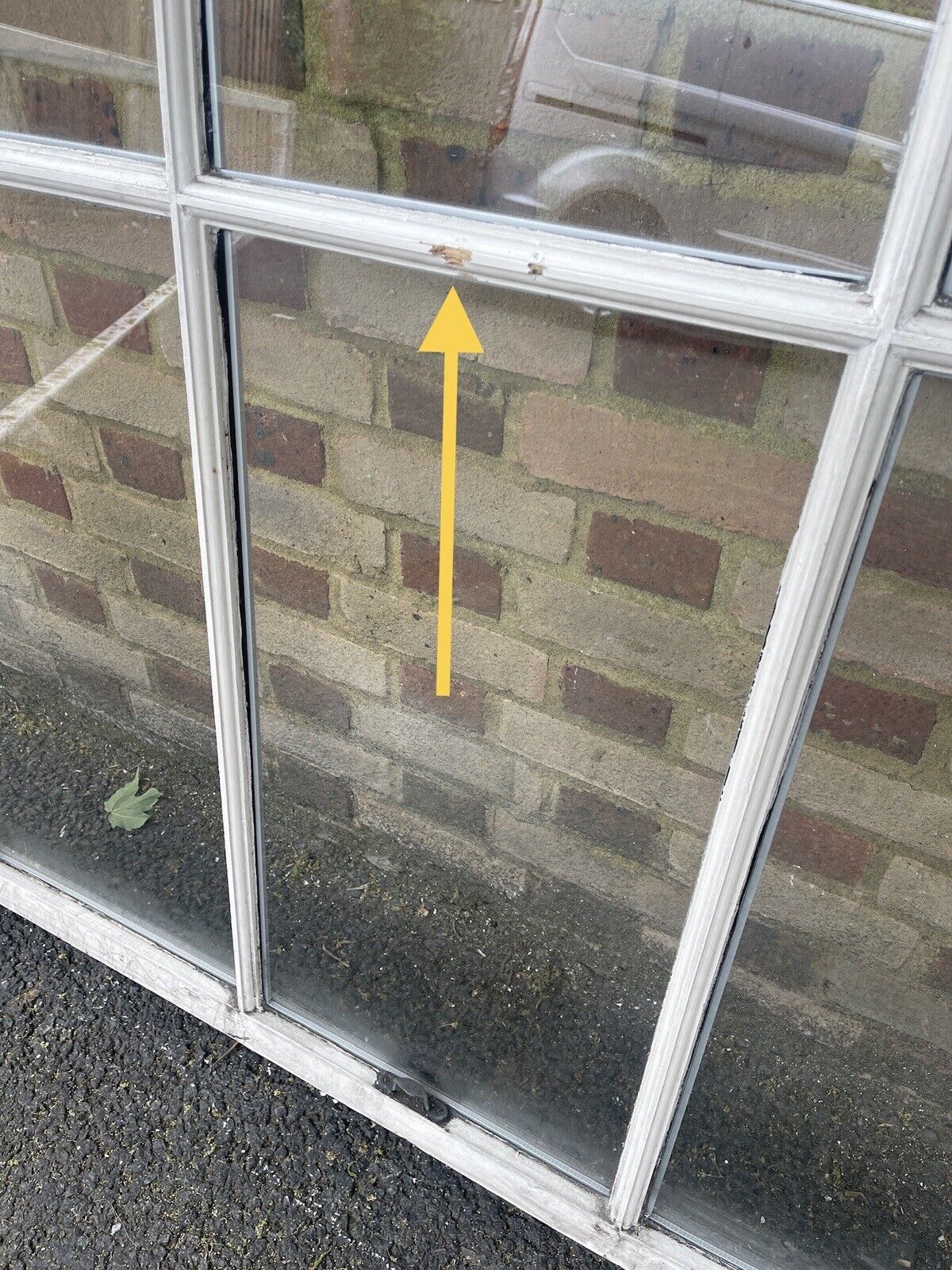 Large Reclaimed Double Glazed Georgian 6 Panel Wooden Window 1210 x 1580 or 1505mm