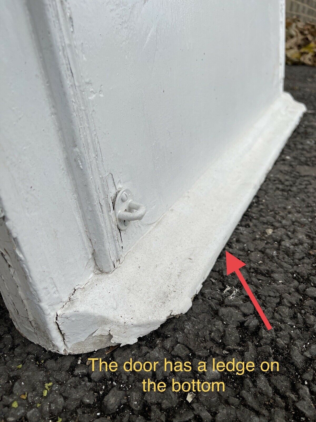 Reclaimed Victorian Wooden Panel Front Internal Door 2015 x 810mm
