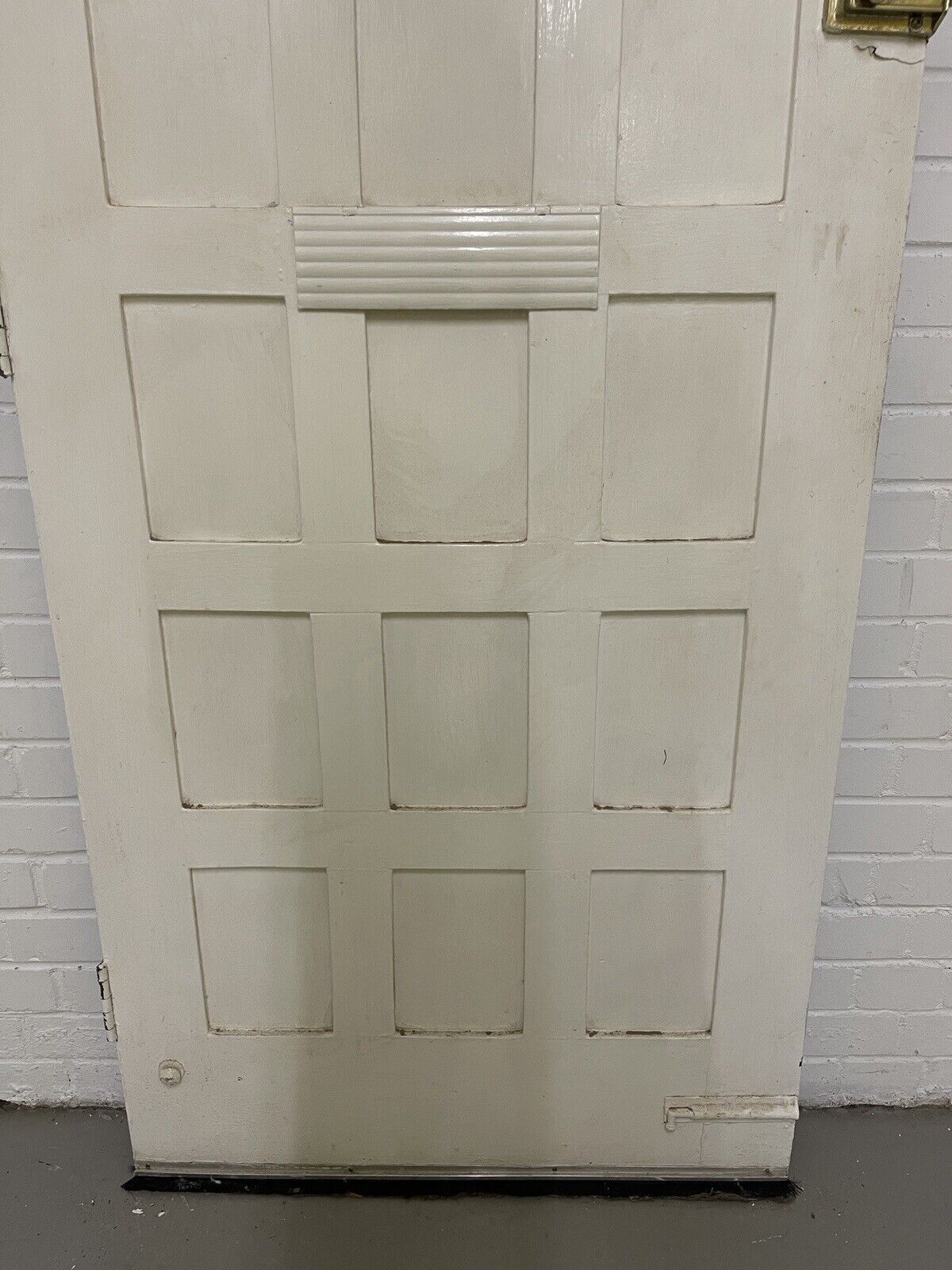 Reclaimed Studded Wooden Front Door  2025mm x 810mm