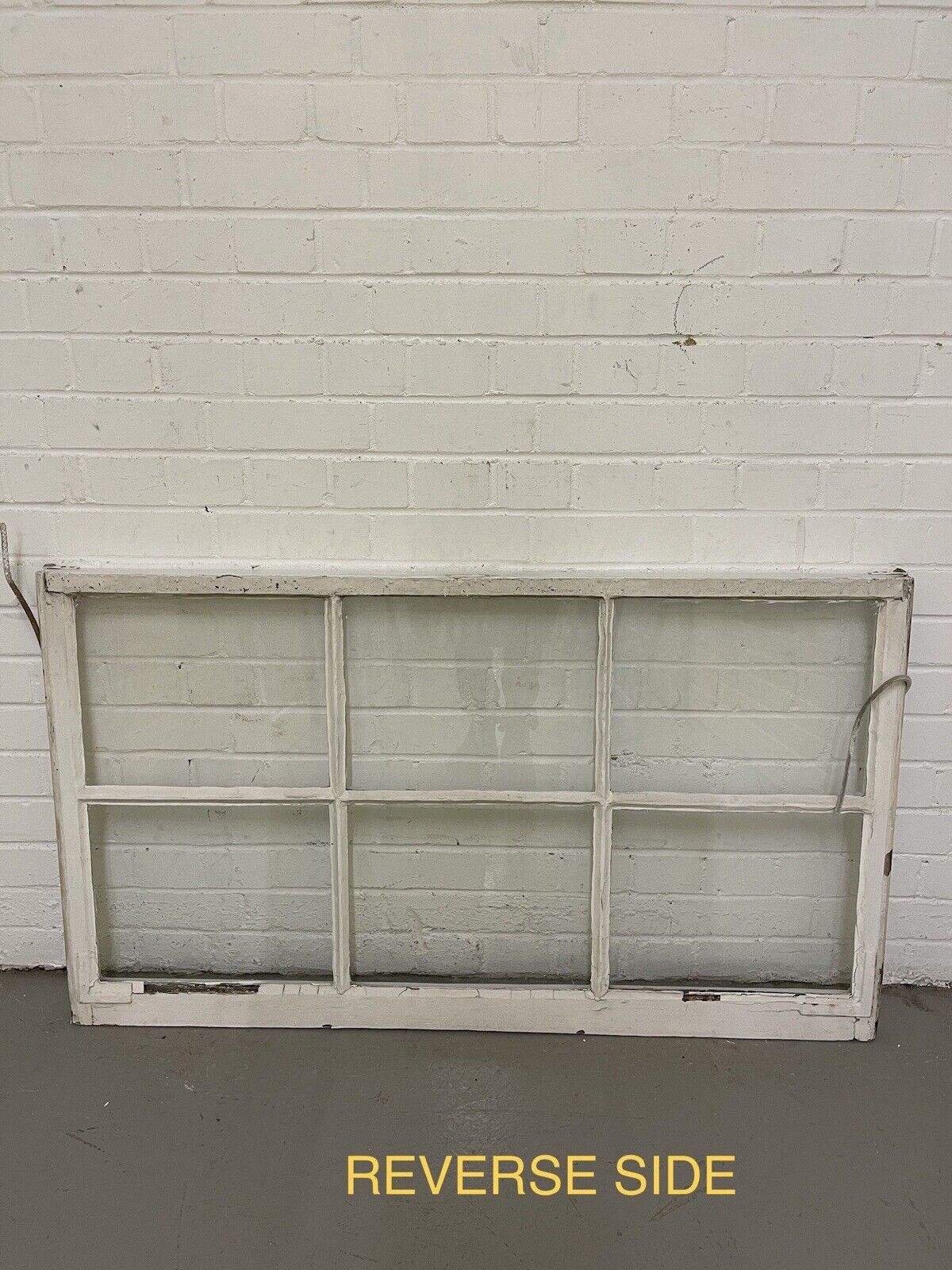 Pair Of Reclaimed Georgian 6 Panel Wooden Panel Sash Window 1210x675 1210x690