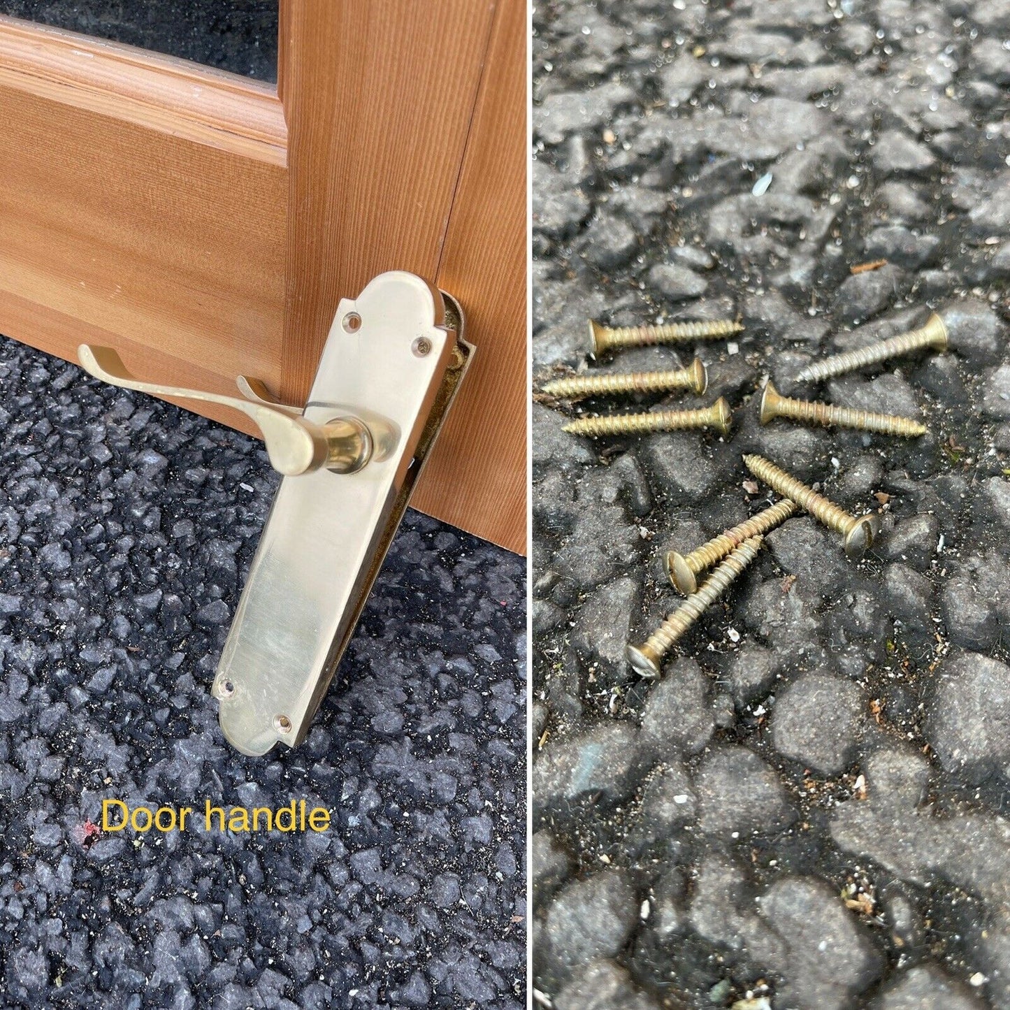 Internal French Bevelled Single Panel Glass Inter Locking Wooden Double Doors