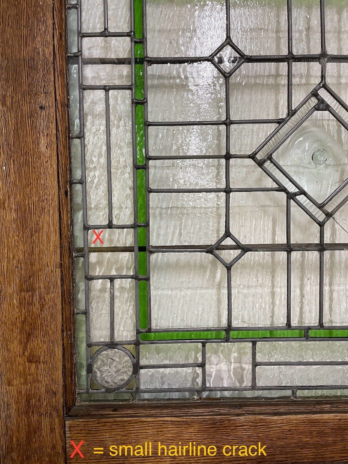 Reclaimed Arts And Crafts Old Oak Wooden Front Door 2120 Or 2125 x 1140mm