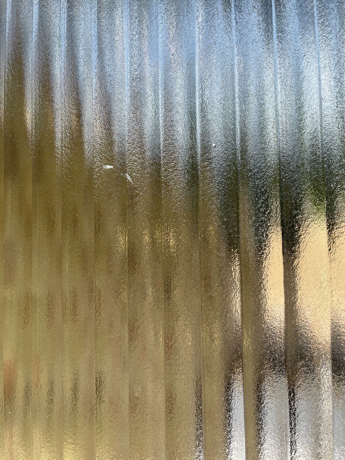Reclaimed Reeded Glass Internal Or External Door 1930 x 715mm