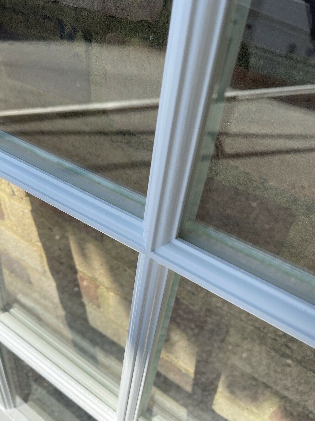 Modern Georgian Bar Double Glazed Matching Wooden Sash Windows Top and Bottom