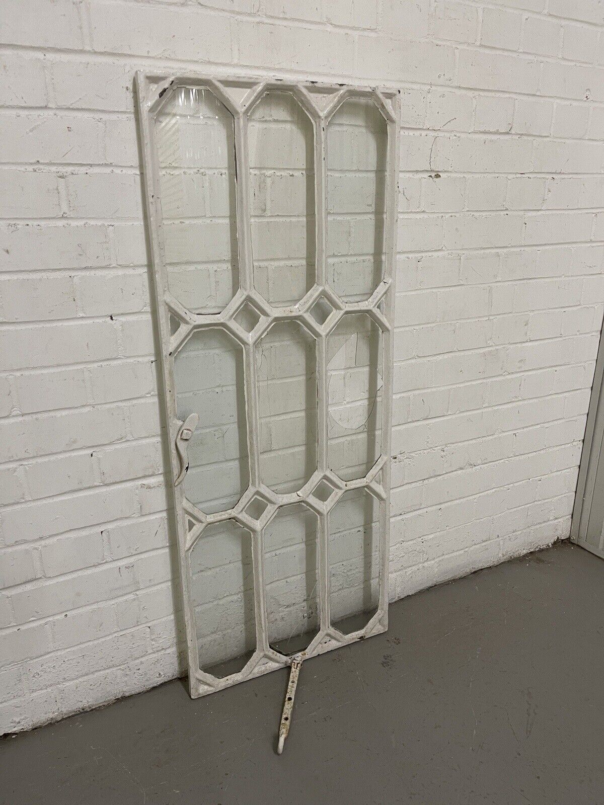 Reclaimed Art and Crafts Cast Iron Crittall Crittal Windows 1135 x 464mm