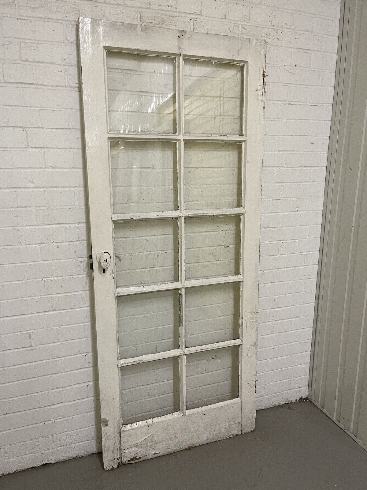 Reclaimed Georgian Wooden Panel External Front Door 1922 x 810mm