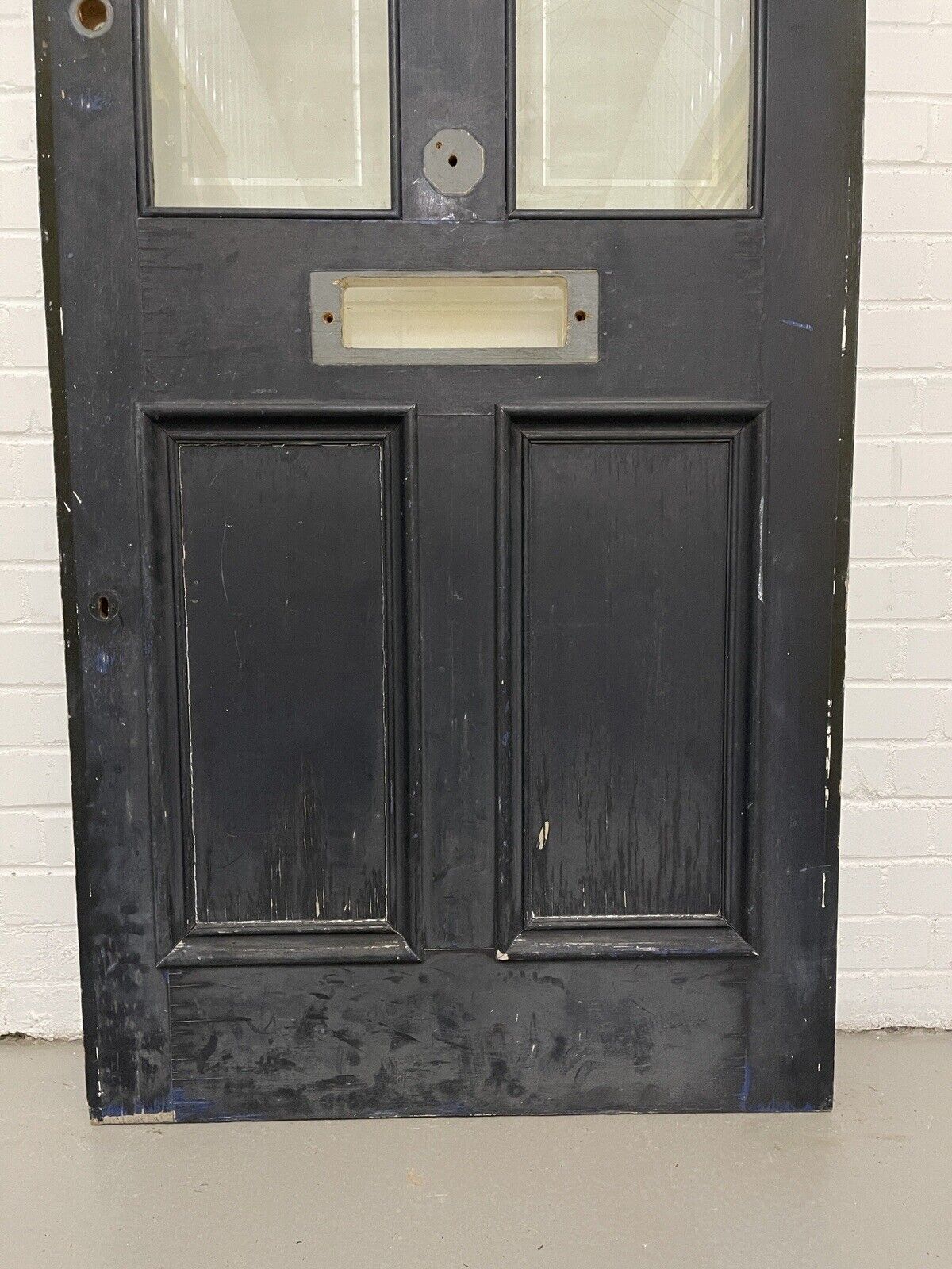 Reclaimed Victorian Wooden Panel External Front Door 2060 x 860mm