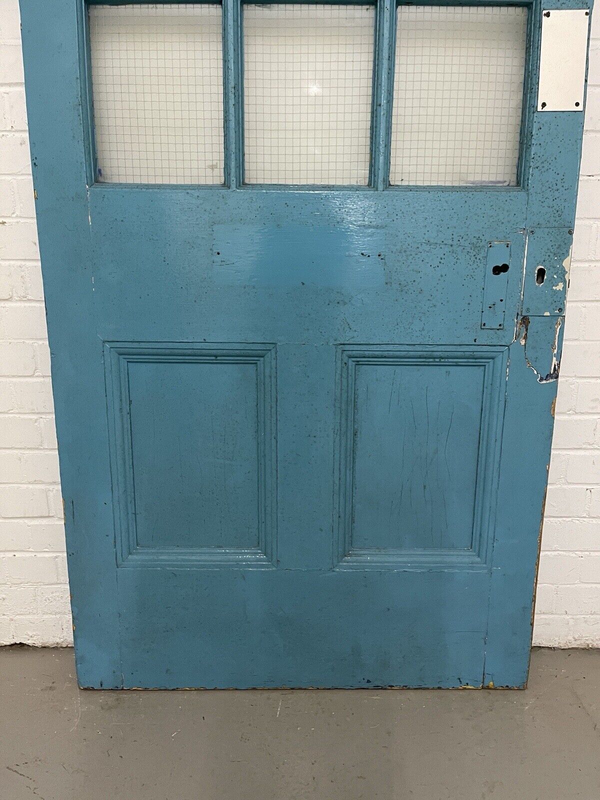Reclaimed Georgian Victorian Wooden Panel Door 1995 x 935 or 920mm